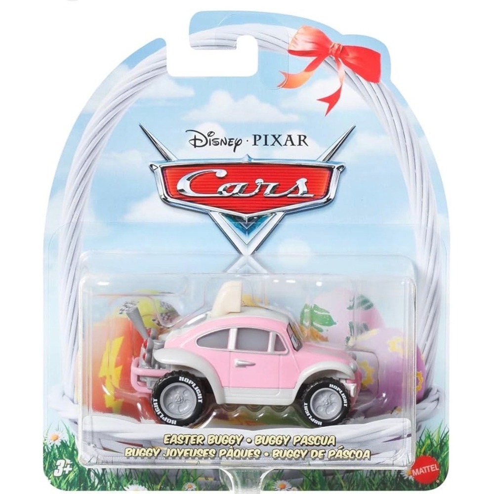 Disney Pixar Cars Easter Buggy Mattel Kids 1:55 Pink New Die-Cast HTY61 Holiday